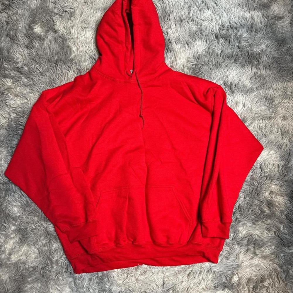 Gildan Heavy Blend Red hoodie 2XL